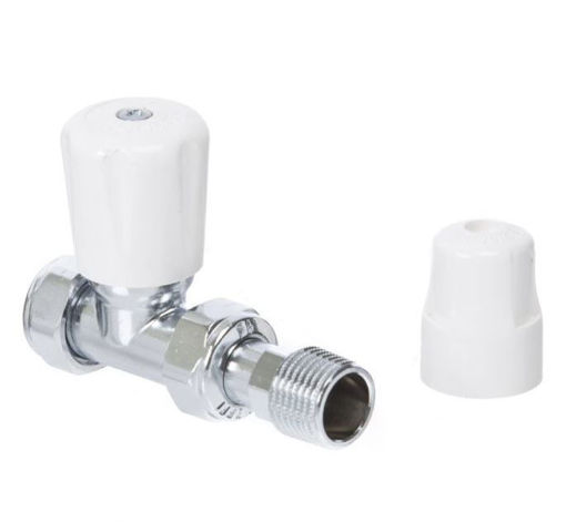 Picture of ERES 15mm Straight Manual Radiator Valve