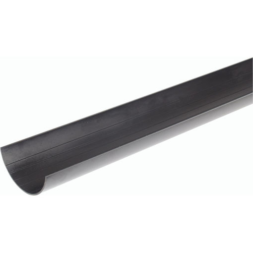 Picture of Hunter 112mm Black Half Round Gutter