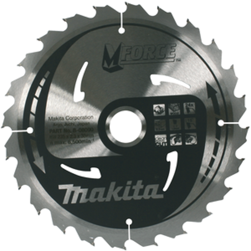 Picture of Makita 190mm Circular Saw Blade 24 Teeth