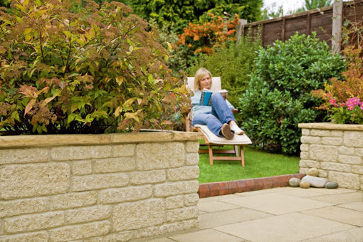 Picture of Marshalite Rustic Finish Garden Walling 220mm x 100mm x 65mm