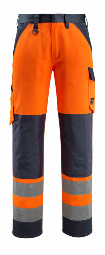 Picture of MASCOT SAFE LIGHT Trousers with kneepad pockets Hi-Vis