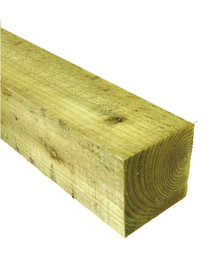 Picture of 75mm x 75mm Treated Fence Post