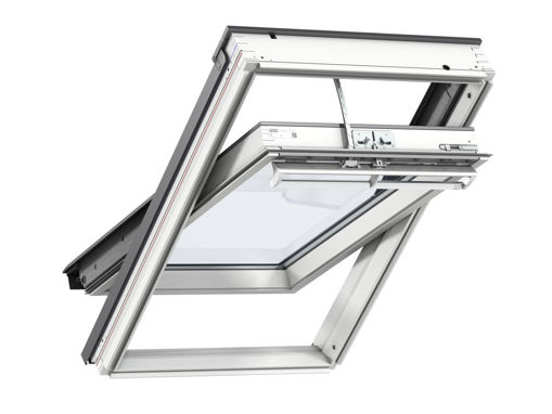 Picture of Velux White Painted INTEGRA Electric Centre Pivot Window with Anti-Dew Glazing