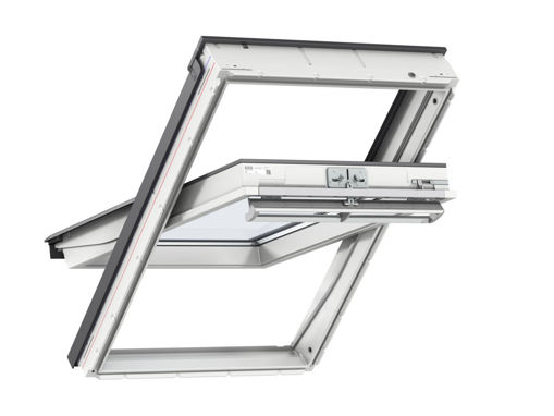 Picture of Velux White Laminated Centre Pivot Window with Anti-Dew & Noise Reducing Glazing