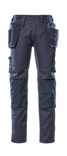 Picture of Mascot Unique Trousers With Holster Pockets Cordura Dark Navy