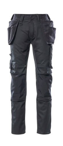 Picture of Mascot Unique Trousers With Holster Pockets Cordura Black