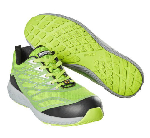Picture of Mascot Footwear Move Safety Shoe Lime Green/Silver