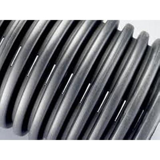 Picture of Land Drain 100mm Black Perforated Drainage - 25m Coil