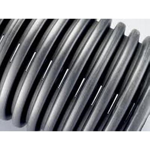 Picture of Land Drain 100mm Black Perforated Drainage - 50m Coil
