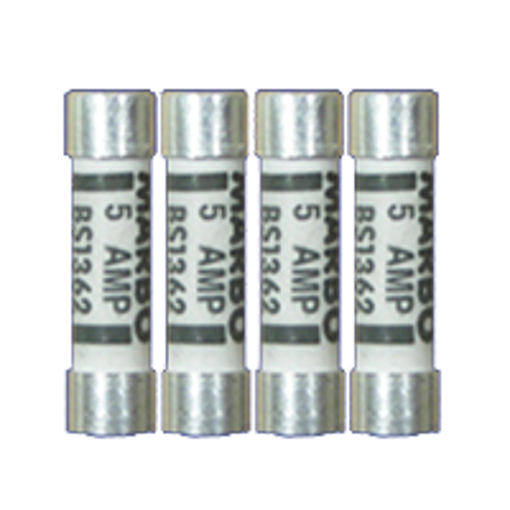 Picture of 5 Amp Plug Fuses