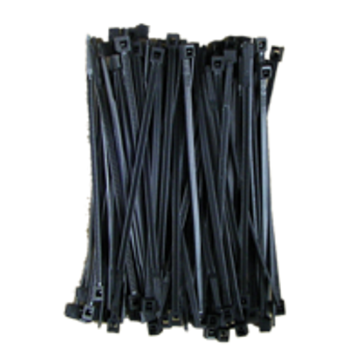 Picture of 200mm Black Cable Ties