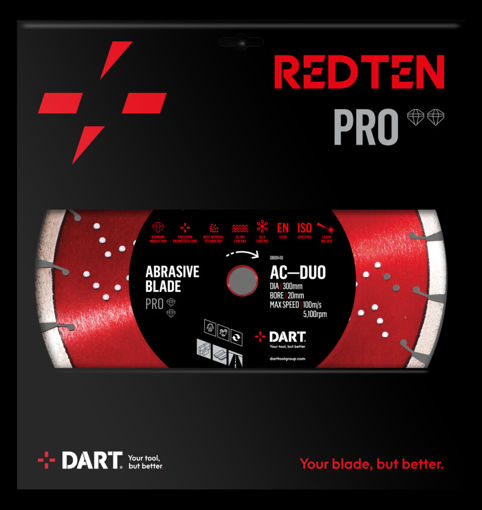 Picture of Dart Red Ten SGP-15 Diamond Blade 115mm x 22B