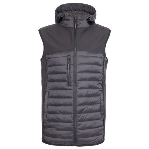 Picture of TUFFSTUFF Howden Hooded Bodywarmer Black
